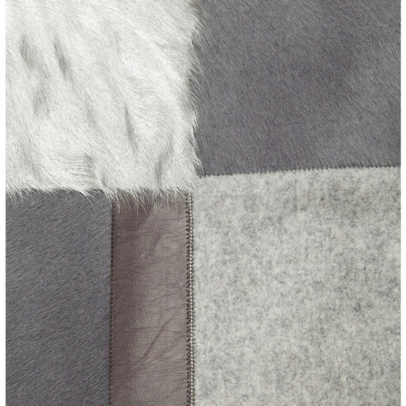 Lafayette 148 New York Toluca Lambskin Jacket with Calf Hair Patchwork - Picture 4 of 10